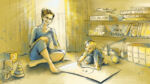 Ilustrāciju zīmēšana. Illustration Drawing. Рисование иллюстраций.