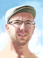 Portretu zīmēšana. Portrait Drawing. Портретный рисунок.
