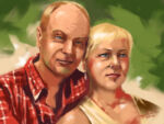 Portretu zīmēšana pēc pasūtījuma. Custom Portrait Drawing. Индивидуальный портретный рисунок на заказ.