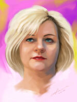 Portretu zīmēšana. Portrait Drawing. Портретный рисунок.